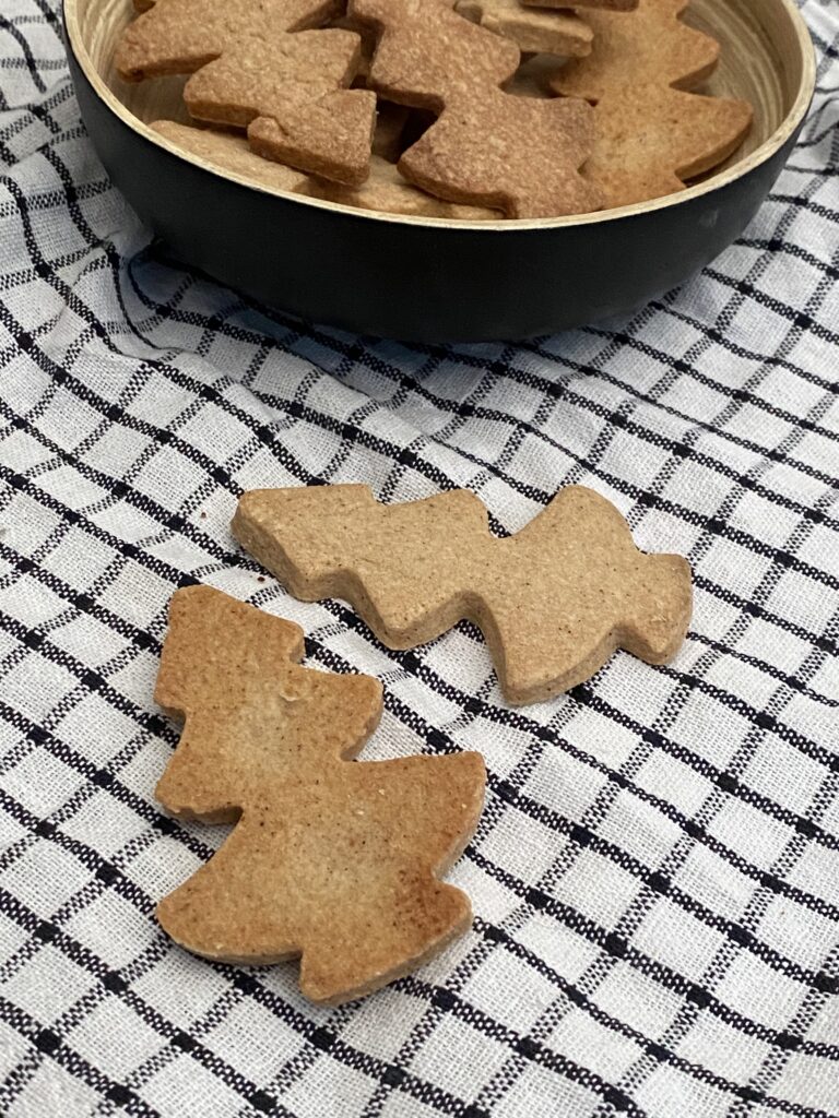 Préparation pour sablés aux épices de noël