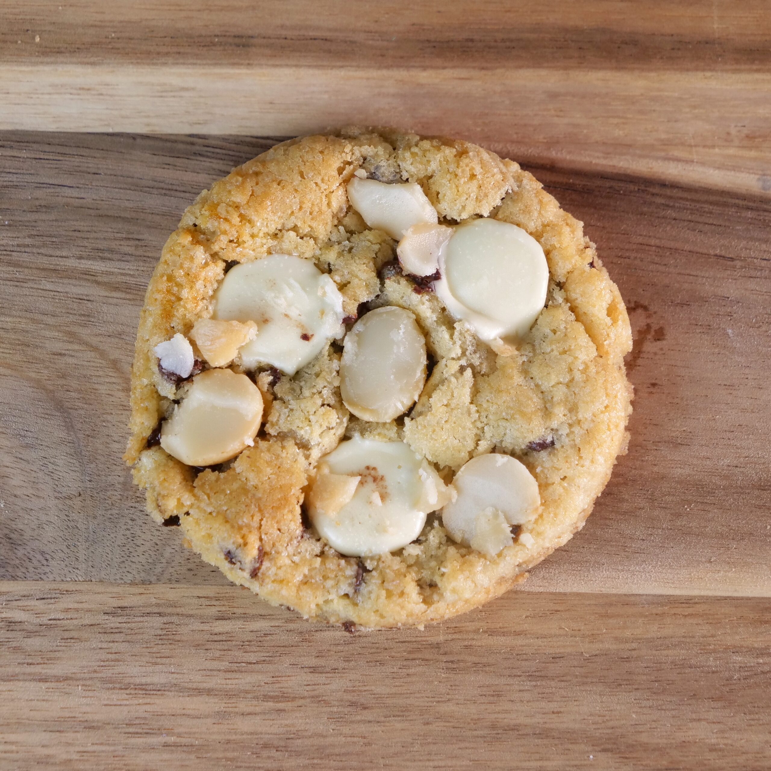 5 cookies au chocolat blanc et aux Noix de macadamia